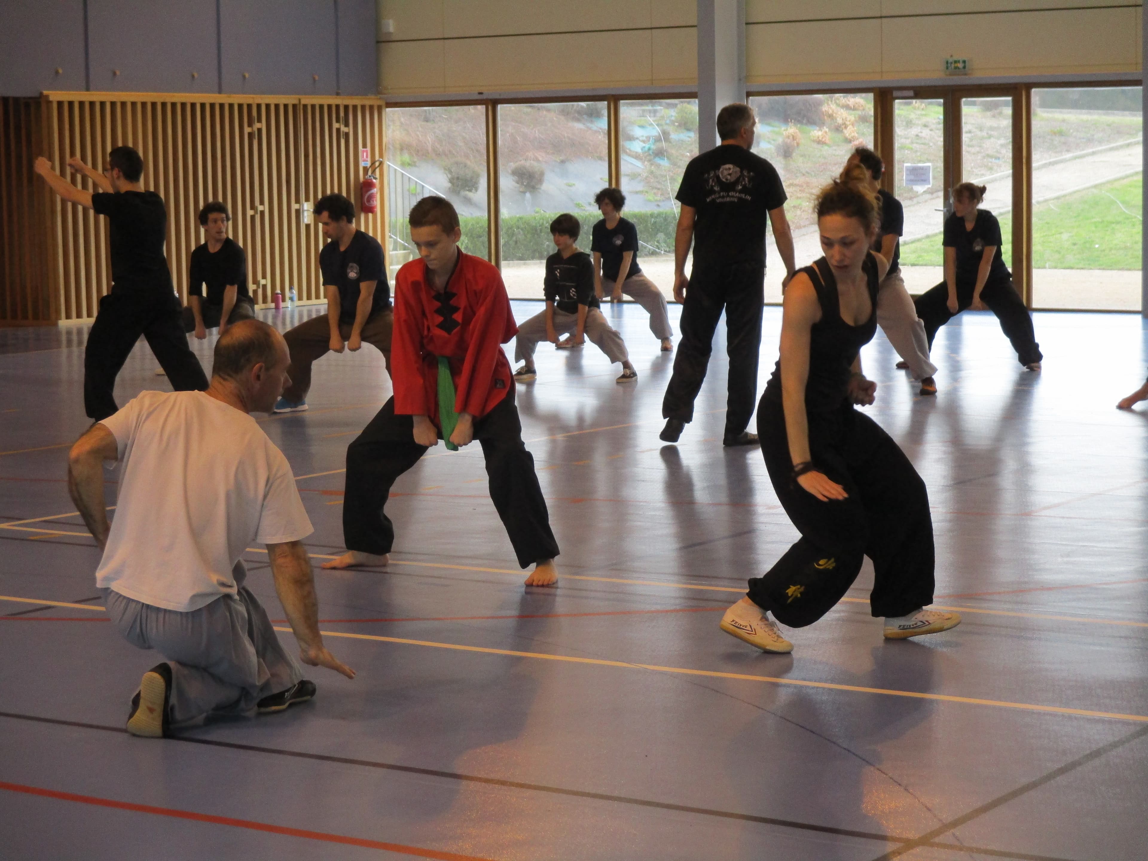 Venue d'un maître shaolin